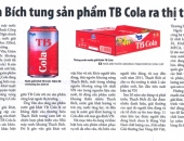 THẠCH BÍCH TUNG SẢN PHẨM TB COLA RA THỊ TRƯỜNG